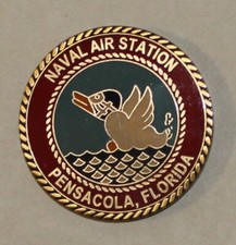 Pensacola Florida Naval Air Station NAS Navy Challenge Coin / K picture