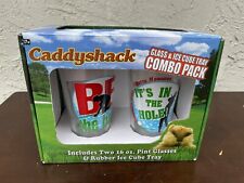Caddyshack Collector Pint Glasses Golf Balls Ice Cube Tray ICUP Combo Pack gift picture