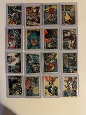 1966 Batman NPP Trading Cards 16 card lot picture