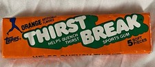Vintage 1981 TOPPS THIRST BREAK SPORTS ORANGE GUM  Sealed  NOS picture