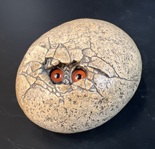 Vintage 1994 Windstone Editions Hatching Dragon Egg Eyes Melody Peña Gargoyle picture