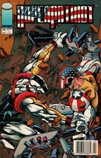Superpatriot #4 Newsstand Cover (1993) Image Comics picture