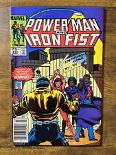 POWER MAN AND IRON FIST 122 NEWSSTAND MERCEDES CHIANTANG MARVEL COMICS 1986 picture