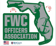 FWC (Florida Fish & Wildlife Conservation) Officers Association Decals/Stickers picture