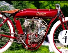 1909 INDIAN Full Size Model BOARD TRACK RACER Motorcycle Kit INDIAN Read Descrip picture