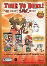 2007 Yu-Gi-Oh GX Video Games PS2 PSP DS Print Ad/Poster Destiny Tag Force 2 Art picture