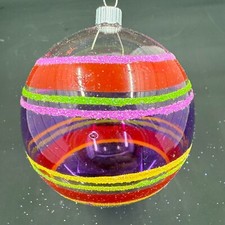 2005 Christopher Radko Shiny Brite Jumbo Reflector Ornament 4001140 picture