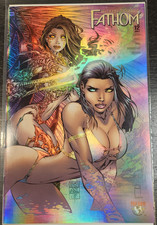 FATHOM FOIL HOLOCHROME TURNER WRAP NM- IMAGE TOP COW COMIC BOOK picture