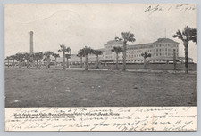 Vintage Continental Hotel Postcard Atlantic Beach Florida 1906 Golf Links picture