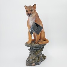 2007 DWK World Of Wonders Mountain Lion Resin Statue Limited Edition 13.5