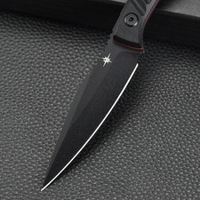 Fixed Blade Knife G10 Handle 7Cr17Mov Steel Outdoor Camping Knife with K Sheath picture