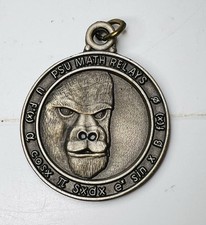 Pitt State University Math Relay Bronze Pendant picture