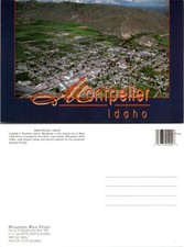 Aerial View of Montpelier Idaho Postcards unused 56242 picture