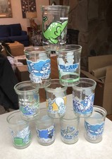 10 Vintage Welch's Tom and Jerry & Looney Tunes Jelly Jar Glasses picture