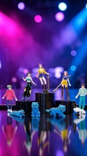 9 Toy Action KPOP figures Figure Demon Hunters Rumi Mira Zoey K-pop Derpy Sassie picture