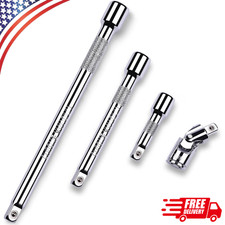 4 Piece 3/8 Drive Extension Bar Set 3/8 Drive Socket Extension Set... picture
