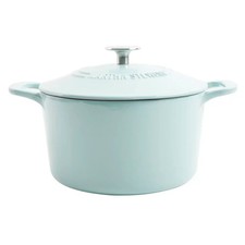Wayfair - Martha Stewart Gatwick 7 qt. Cast Iron Round Dutch Oven Blue picture