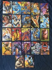 1995 Marvel Masterpieces CANVAS Chase Insert COMPLETE Set - 22 cards  picture