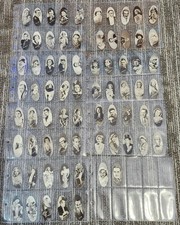 1934 Carreras Film Stars Oval Complete Set of 72 Cards ~ Excellent Condition  picture