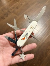 Rare -Victorinox Super Tinker Swiss Army Knife Winter Magic 2019 Limited Edition picture