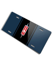 Oldsmobile Upward Rocket Emblem Aluminum License Plate - 16 colors - Made in USA picture