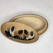 Vintage 1993 Betty Selby #302 Southwestern Pueblo Pottery Trinket Jewelry Box picture