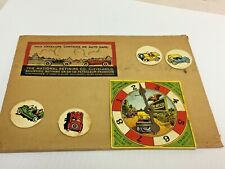  ANTIQUE* 1919 En - Ar - Co Oil & Automobile Game & pieces. WHITE ROSE GASOLINE picture