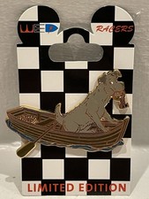 Disney WDI Pirates Of The Caribbean WED Racers Dog With Keys In Boat LE 300 Pin picture