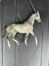 Vintage Breyer Horse Spotted Gray White Dapple Standing          picture