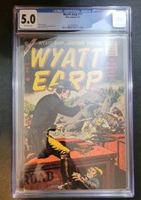 1957 Wyatt Earp # 11 CGC 5.0 Stan Lee Story Atlas Silver Age Comic Western  picture