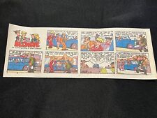 #Q03a BLONDIE by Dean Young Sunday Quarter Page Comic Strip April 29, 1990 picture