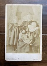 Aspen Colorado Mother & Two Children Antique Cabinet Card Vintage Photo picture