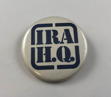 Vintage IRA H.Q. Button, Pinback picture
