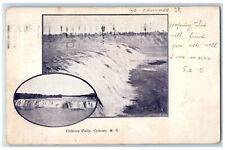 c1905 Scenic VIew Of Cohoes Falls New York NY, Water Stream Scene Postcard picture