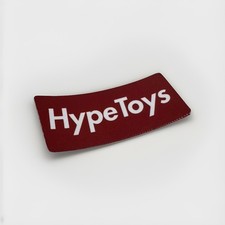 HypeToys Fingerboard Sticker Decal 2” Single Simple Red Rare picture