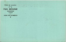 Old postcard Hotel de Lorraine - Paul Demange GRANGES (455945) picture