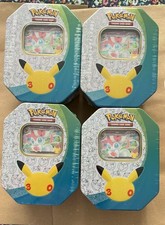 Pokémon Pokémon TCG 30th Anniversary Sylveon ex Tin SEALED x 4 picture