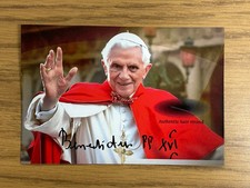 Pope Benedict XVI hair strand lock Holy Catholic Church Photo Display picture