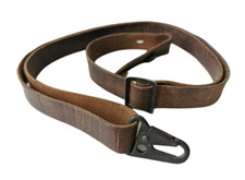 Org. BW German Army Rifle Strap G3 Genuine Leather Neck Strap Rifle, New picture