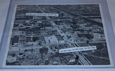 1933 Press Photo Compton California Downtown Earthquake Damage 7x9 picture