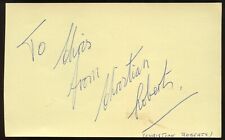 Christian Roberts d2022 signed autograph 3x5 Cut British Actor To Sir, with Love picture