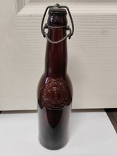 A. Schreiber Brewing Amber Beer Bottle 12oz Embossed Ext. Rare Buffalo NY PrePro picture