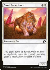 MTG Magic IKO Ikoria - 1x EN NM 029 C Savai Sabertooth picture
