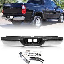 Rear Bumper Fits for 2000-2006 Toyota Tundra Pickup | Steel Step Pad Fleetside B picture
