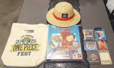 One Piece Fest 2026 Luffy Straw Hat, Tote Bag, Folder, Sleeves, Promo Card/Deck picture