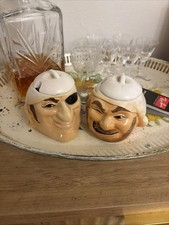 1960s Disneyland Pirates of the Caribbean Souvenir Condiment Jars Sugars picture