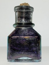 Pre-1900s  Antique Old Inkwell «Mascara RAPAEL FRIEDLENDER» picture