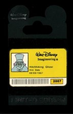 WDI Phineas I.D. Badge Series Haunted Mansion Hitchhiking LE Disney Pin 53240 picture