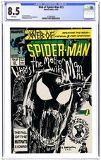 Web of Spider-Man #33 - 1987 - CGC 8.5 - Bill Sienkiewicz picture