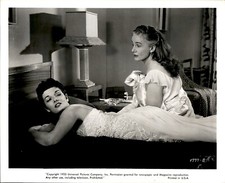 CGE35 1955 Original Photo FRIEDA INESCORT JANE RUSSELL IN BED 